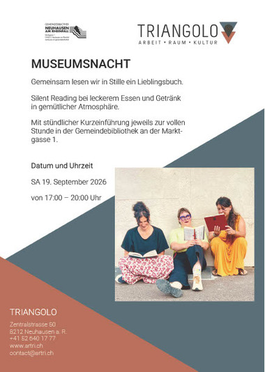 Museumsnacht Hegau-Schaffhausen  - Gemeindebibliothek und Triangolo