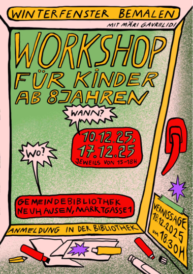 Adventsfenster 2025 - Einladung 